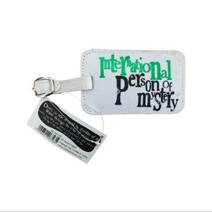 Unique and fun luggage tag.